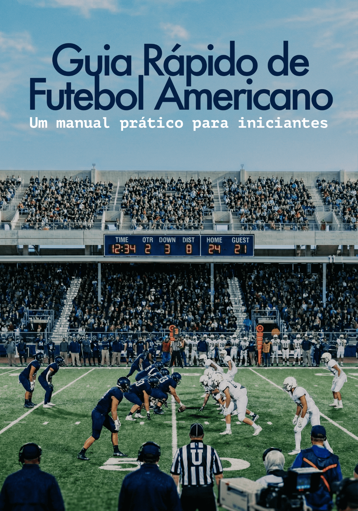 Capa do Guia Rápido de Futebol Americano